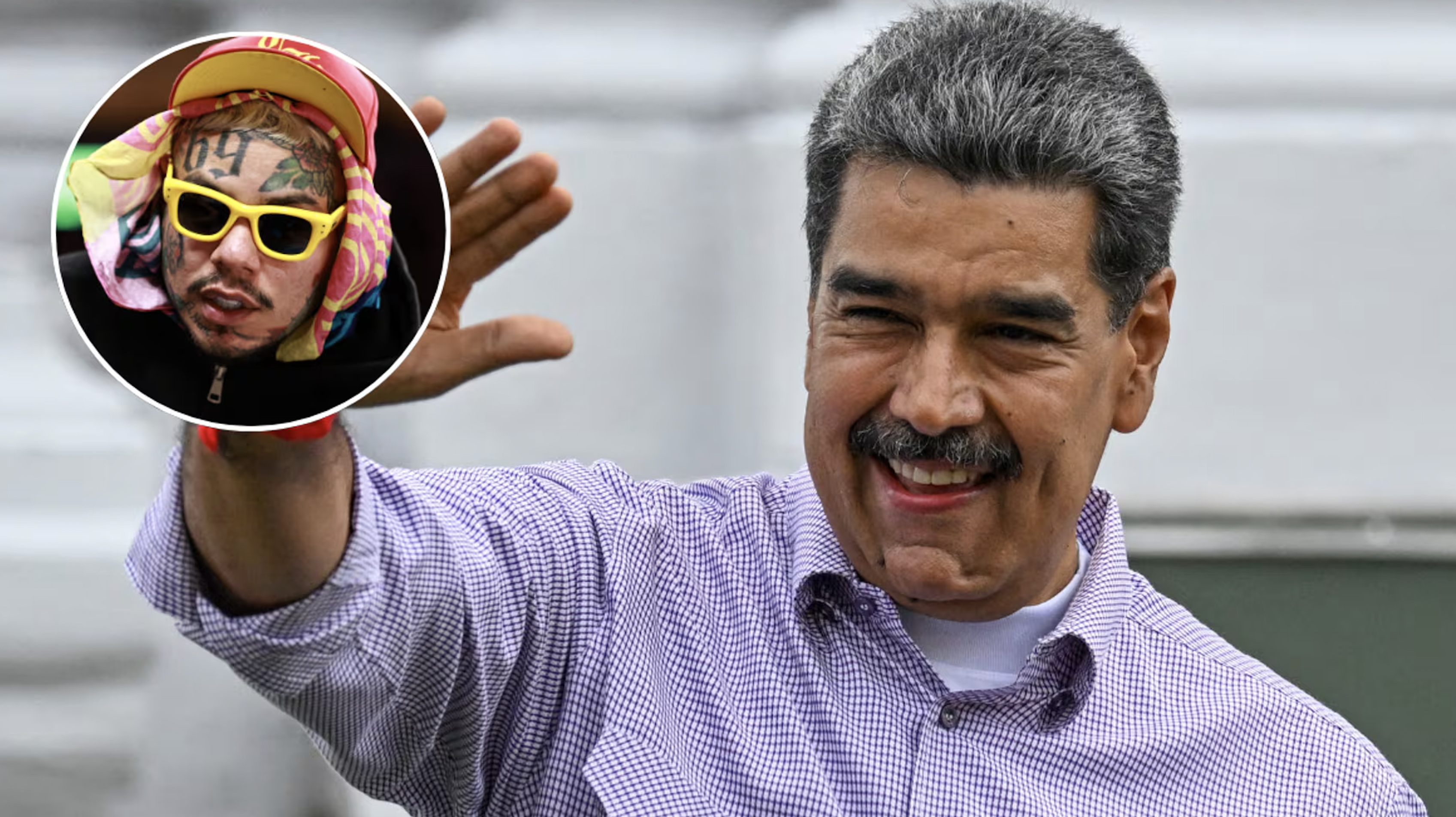 6ix9ine Leaves Prison With Nicolas Maduro’s Autographed SpongeBob Doll